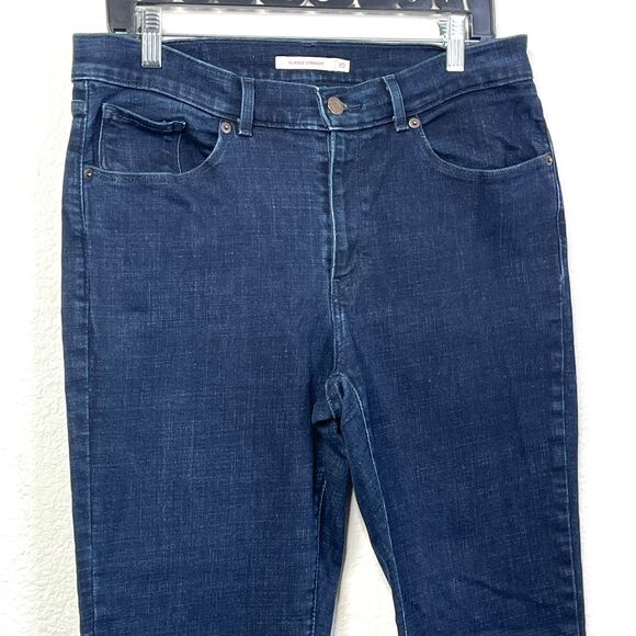 Levi's Jeans Women's Classic Straight Blue Size 10 Stretch Denim Normcore Basics - Picture 4 of 12